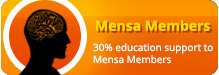 Education support for Mensa members